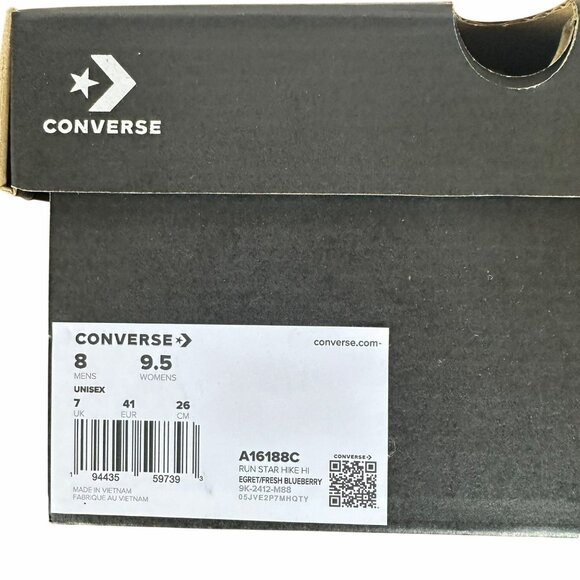 ⭐Converse Run Star Hike Hi Platform Color Pop Size 8 Mens Shoes Sneakers A16188C - Picture 7 of 9